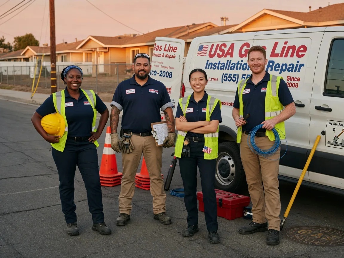 Gas Line Installation company in Julian, NC